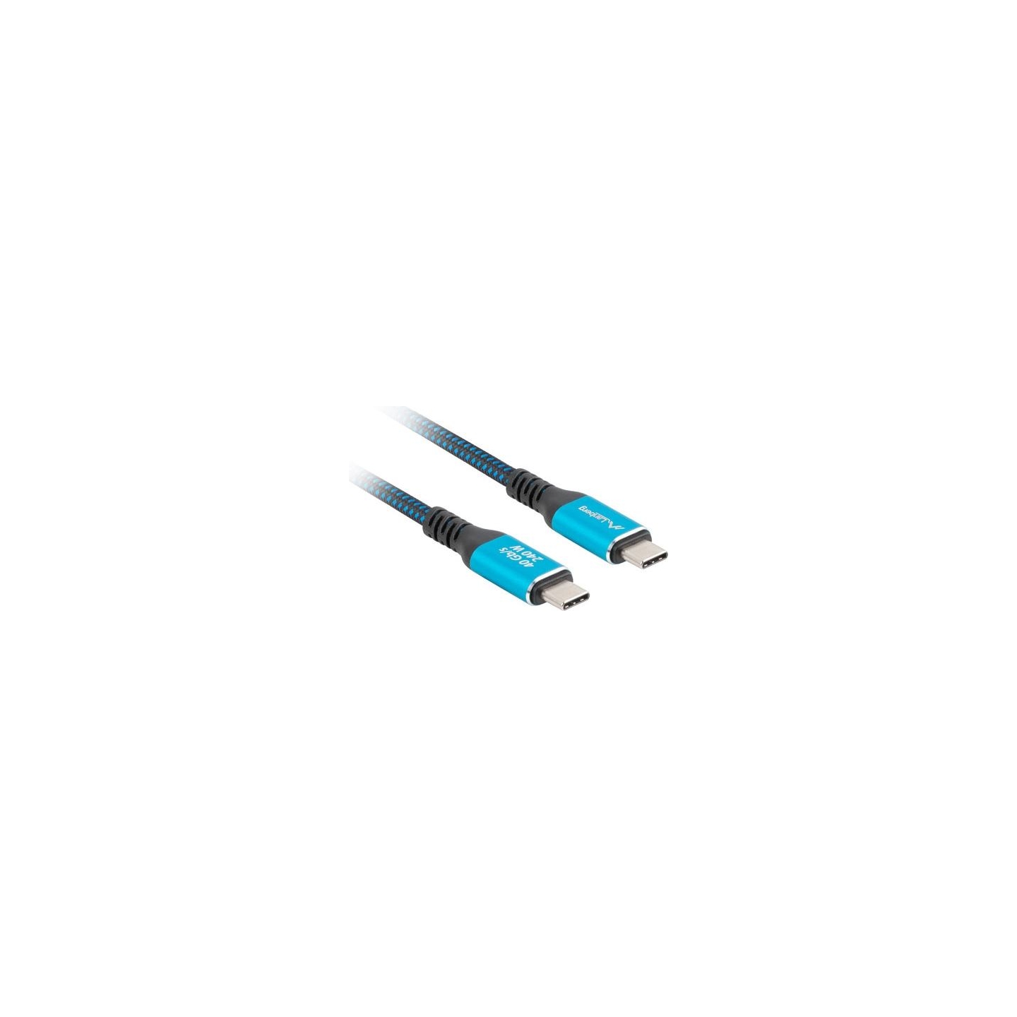 Lanberg | USB-C M/M 4.0 CABLE 240W 8K 60HZ | CA-CMCM-44CU-0005-BK