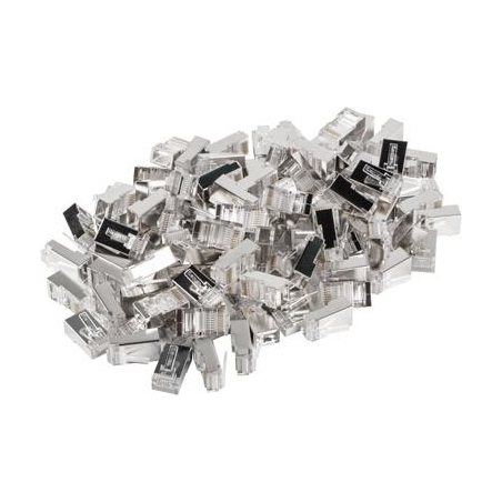 Lanberg | RJ45 Cat. 5/5e FTP Plug 8P8C, 100 pcs | Transparent