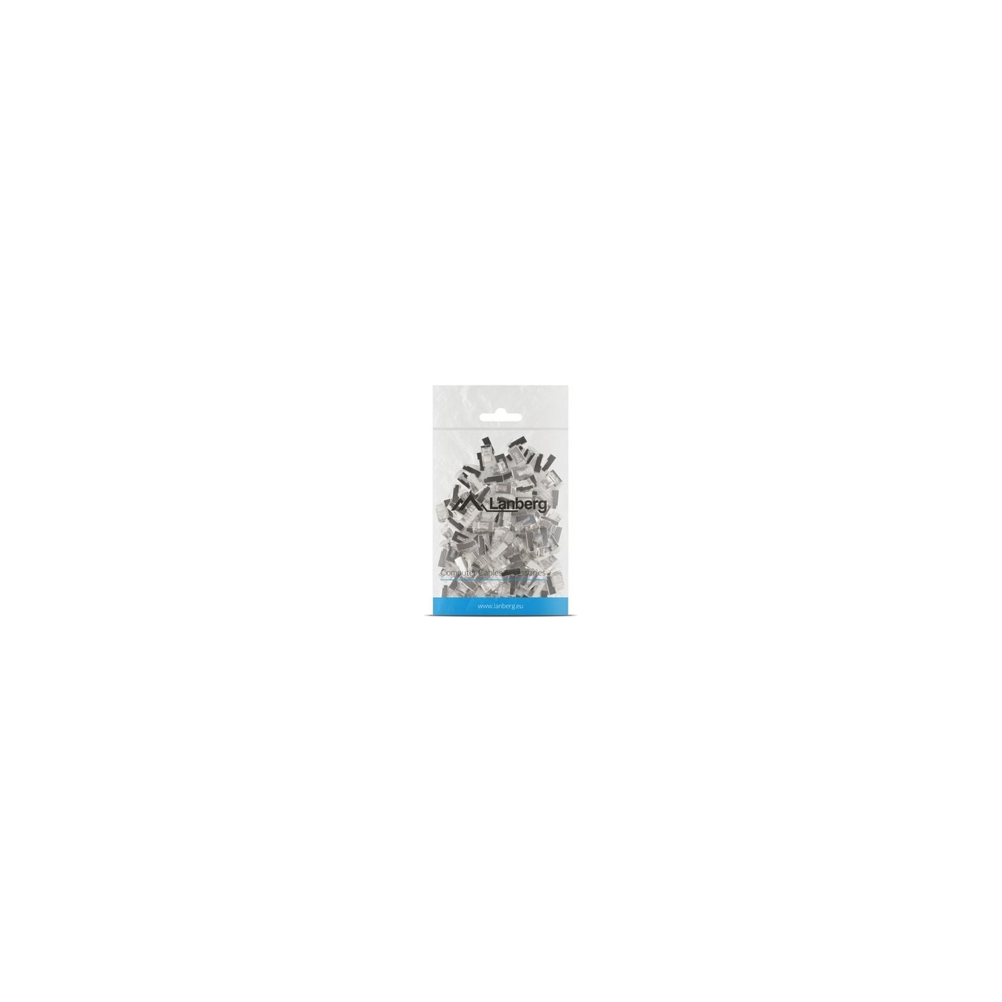 Lanberg | RJ45 Cat. 5/5e FTP Plug 8P8C, 100 pcs | Transparent