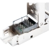 Lanberg | 2X RJ45 CAT6A FTP Plug 8P8C Tool-less Adapter | PL2SA-6000TL | Silver/Transparent