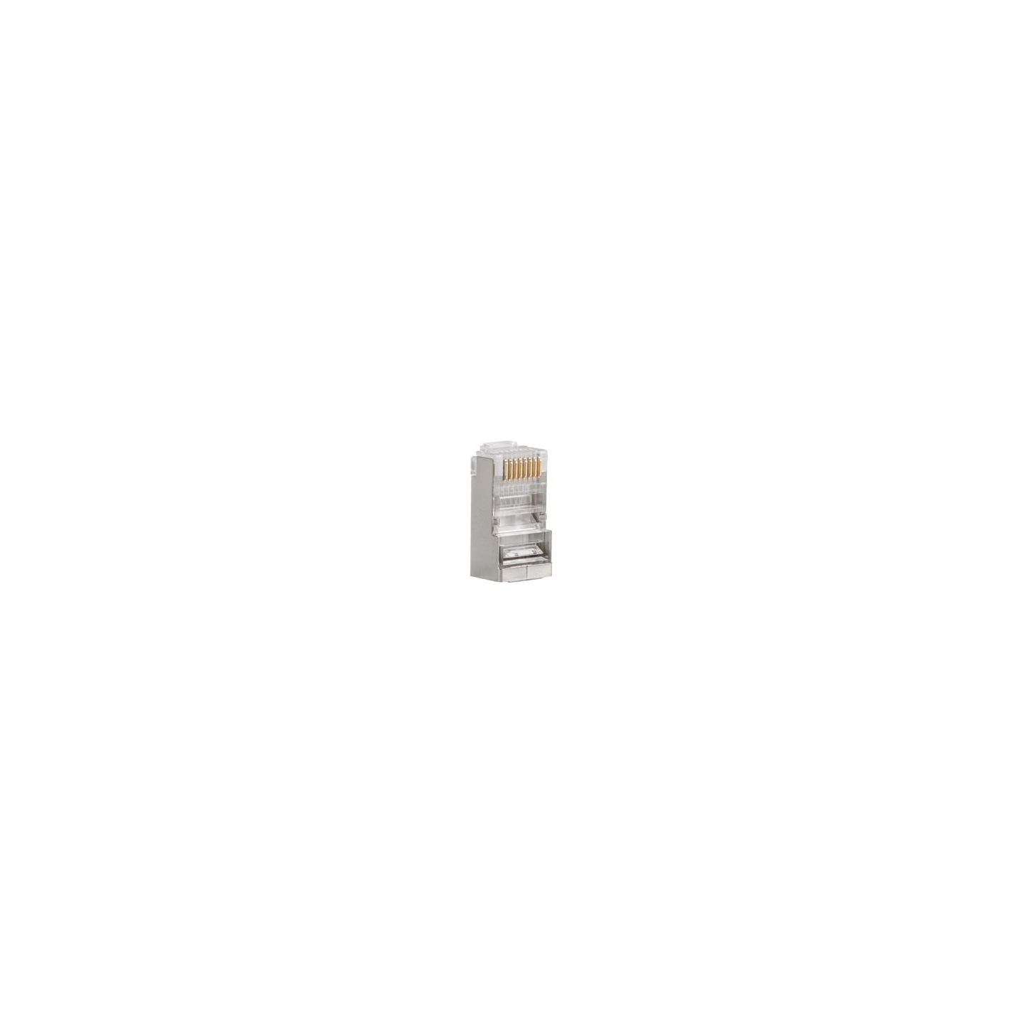 Lanberg | RJ45 CAT.6 FTP Plug 8P8C PASS Through Type, 100 pcs | PLS-6000EZ | Transparent