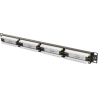 Lanberg | Patch Panel 24 port 1U 19" CAT.5E UTP | PPU5-1024-B | Black