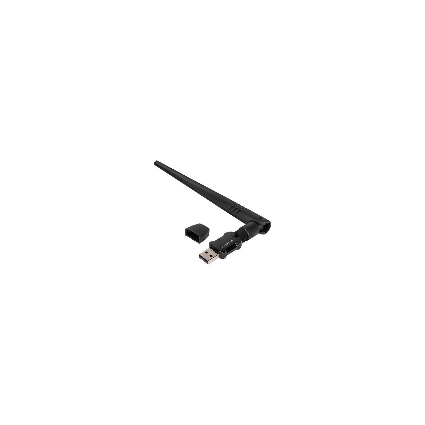 Lanberg USB Adapter Wireless Network Card NC-0900-WIE USB 2.0 Dual Band AX900 1X EXT Antenna