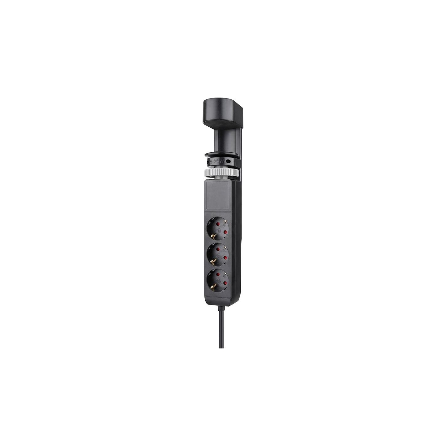 Neomounts | Desk socket with clamp and USB-C and USB-A ports - Quick charge | DS22-840BL6 | Black