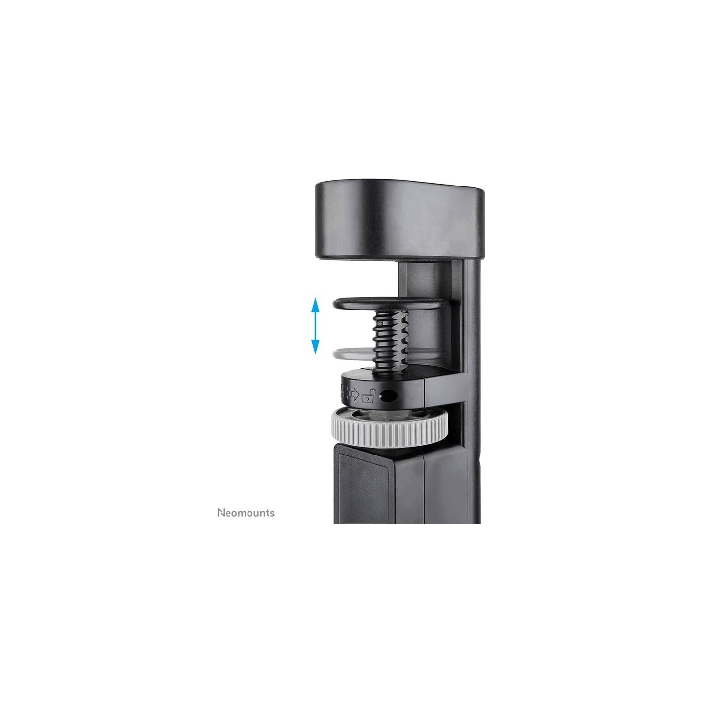 Neomounts | Desk socket with clamp and USB-C and USB-A ports - Quick charge | DS22-840BL6 | Black
