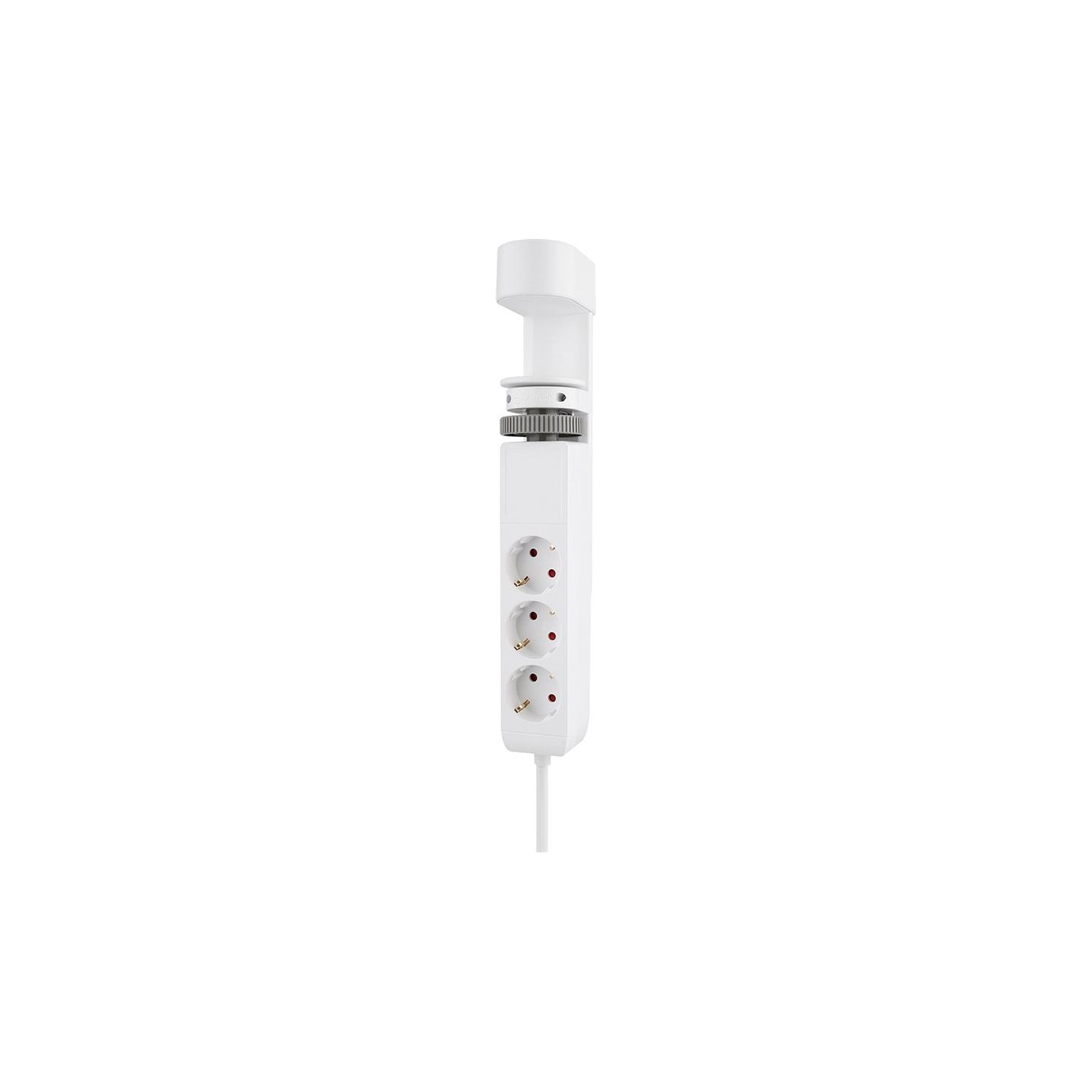Neomounts | Desk socket with clamp and USB-C and USB-A ports - Quick charge | DS22-840WH6 | White