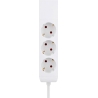 Neomounts | Desk socket with clamp and USB-C and USB-A ports - Quick charge | DS22-840WH6 | White