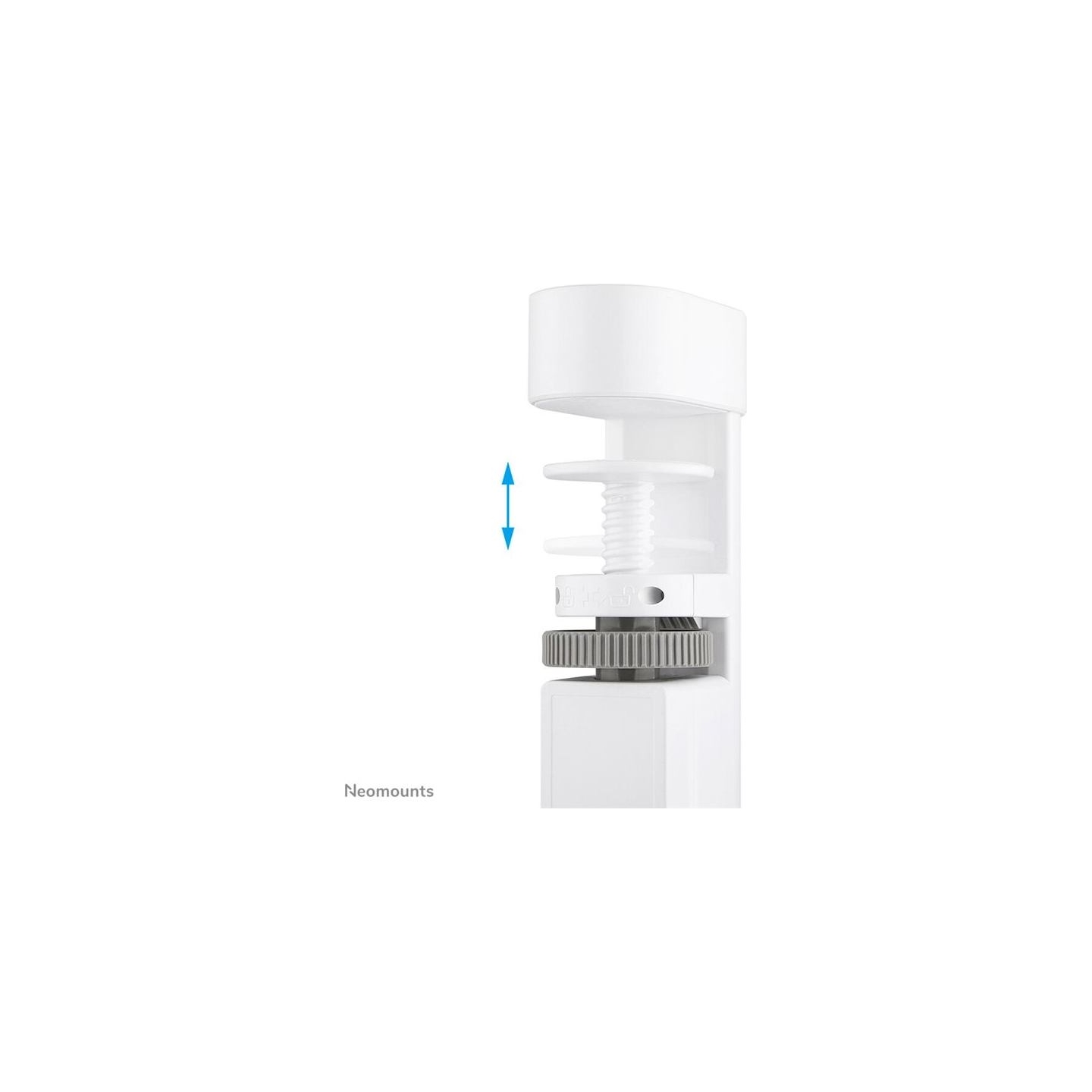 Neomounts | Desk socket with clamp and USB-C and USB-A ports - Quick charge | DS22-840WH6 | White