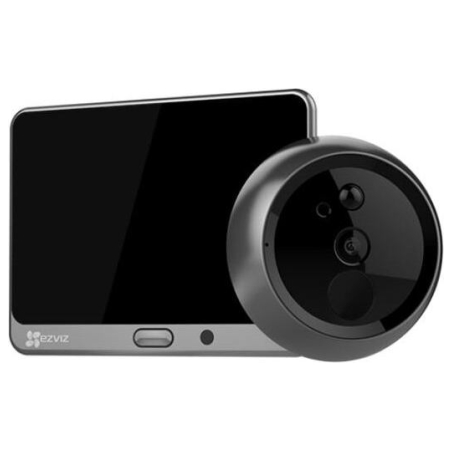 Ezviz DP2C Smart Door Viewer & Video Doorbell, Wi-Fi, 2 MP, IP44