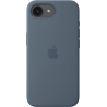 Apple iPhone 17e Silicone Case with MagSafe – Anchor Blue | Apple