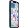Apple iPhone 17e Silicone Case with MagSafe – Anchor Blue | Apple