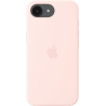 Apple iPhone 17e Silicone Case with MagSafe – Soft Pink | Apple
