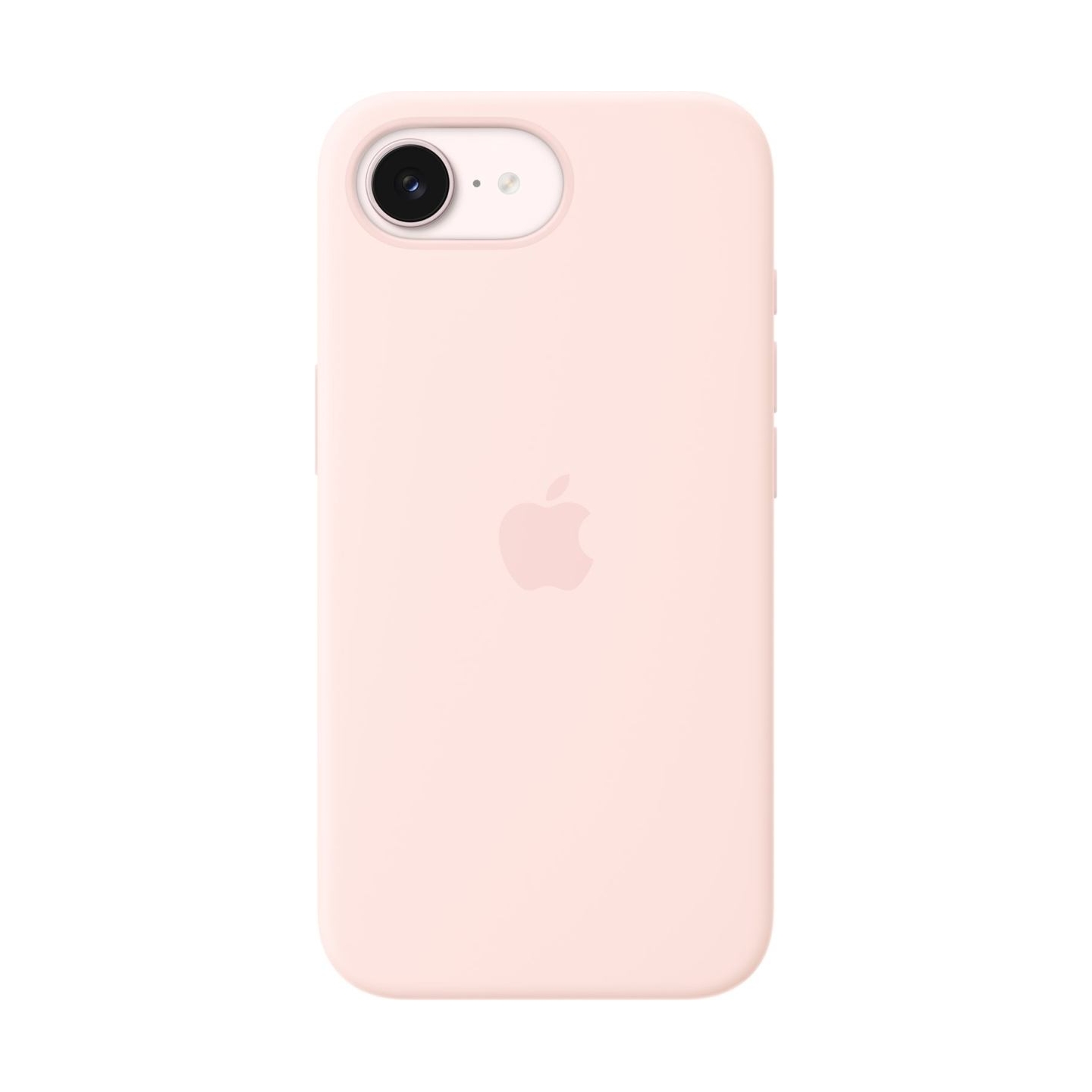 Apple iPhone 17e Silicone Case with MagSafe – Soft Pink | Apple