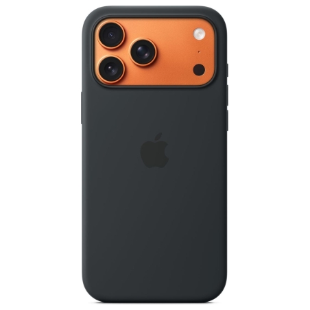 Apple Back cover | Apple | iPhone 17 Pro Max | Silicone | Black | MagSafe