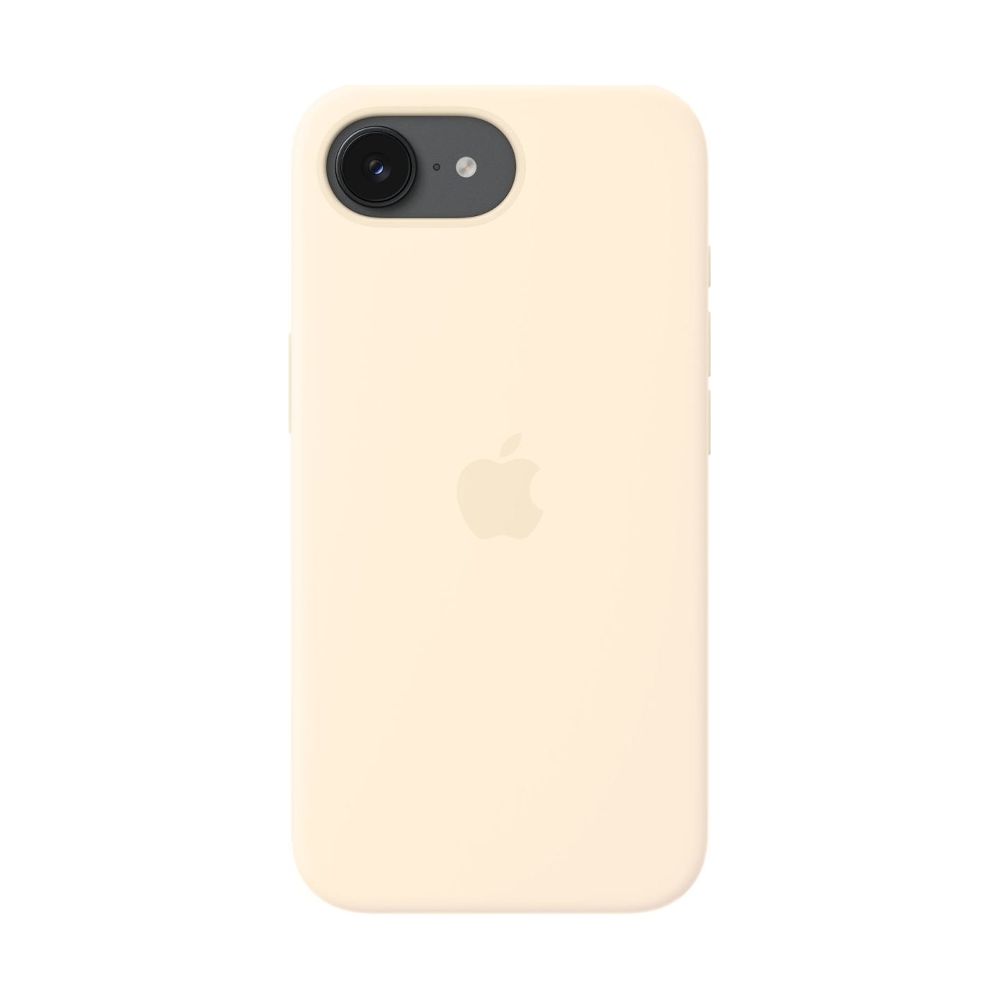 Apple iPhone 17e Silicone Case with MagSafe – Vanilla | Apple
