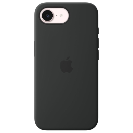 Apple iPhone 17e Silicone Case with MagSafe – Black | Apple