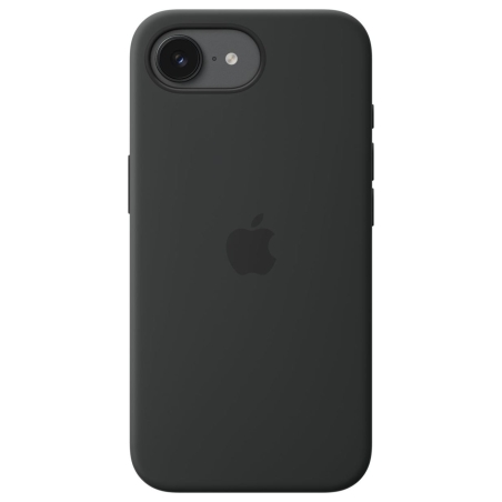 Apple iPhone 17e Silicone Case with MagSafe – Black | Apple