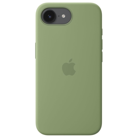 Apple iPhone 17e Silicone Case with MagSafe – Light Moss | Apple