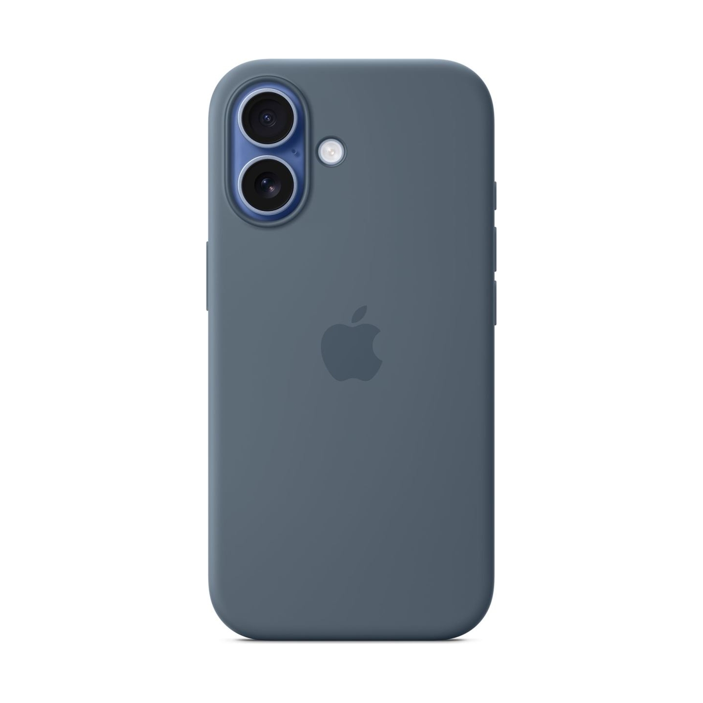 Apple iPhone 17 Silicone Case with MagSafe - Anchor Blue | Apple