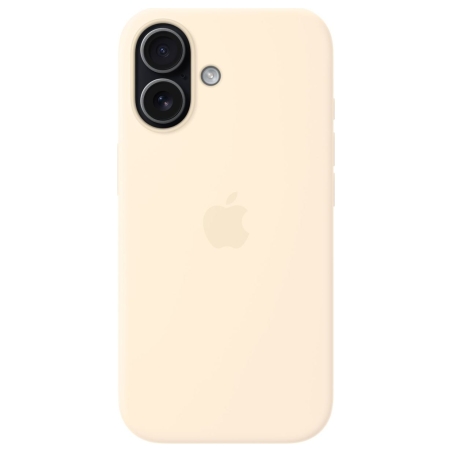 Apple iPhone 17 Silicone Case with MagSafe – Vanilla | Apple