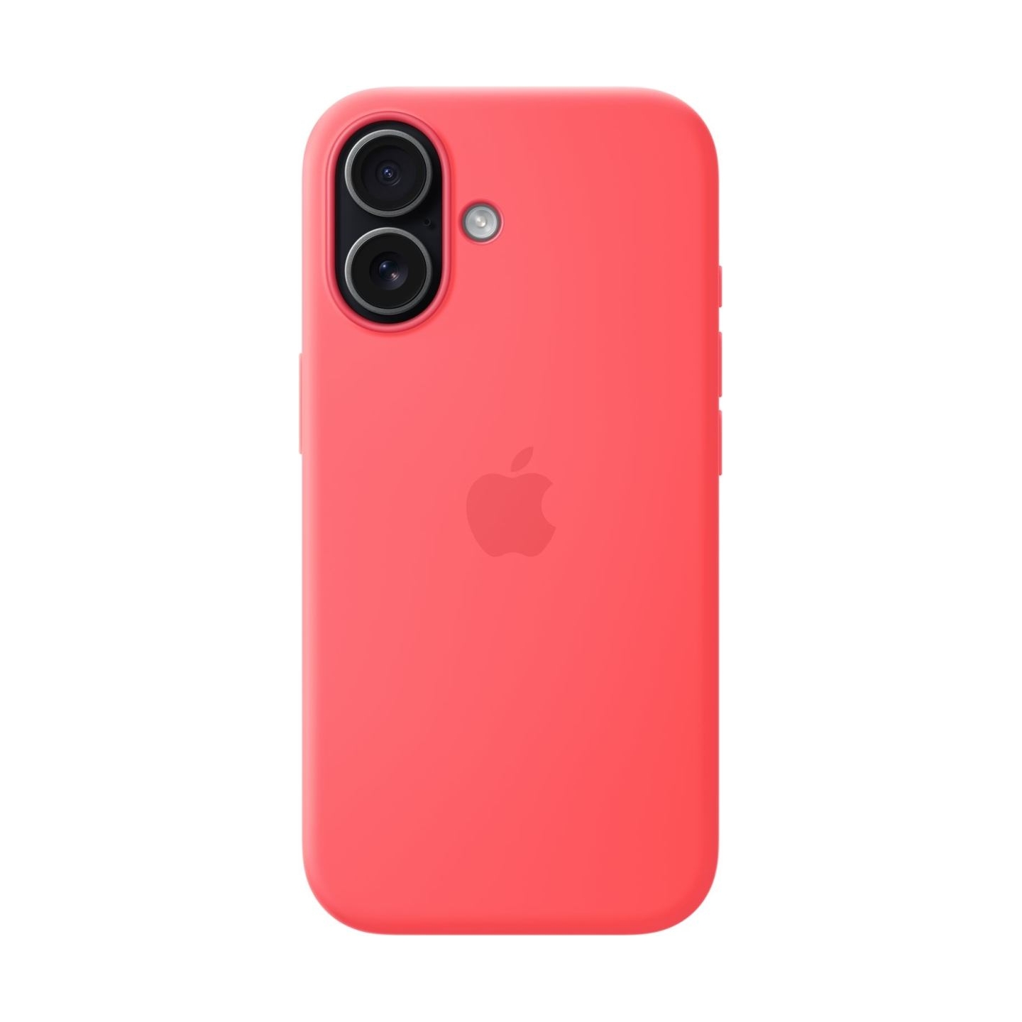 Apple iPhone 17 Silicone Case with MagSafe – Bright Guava | Apple