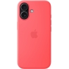 Apple iPhone 17 Silicone Case with MagSafe – Bright Guava | Apple