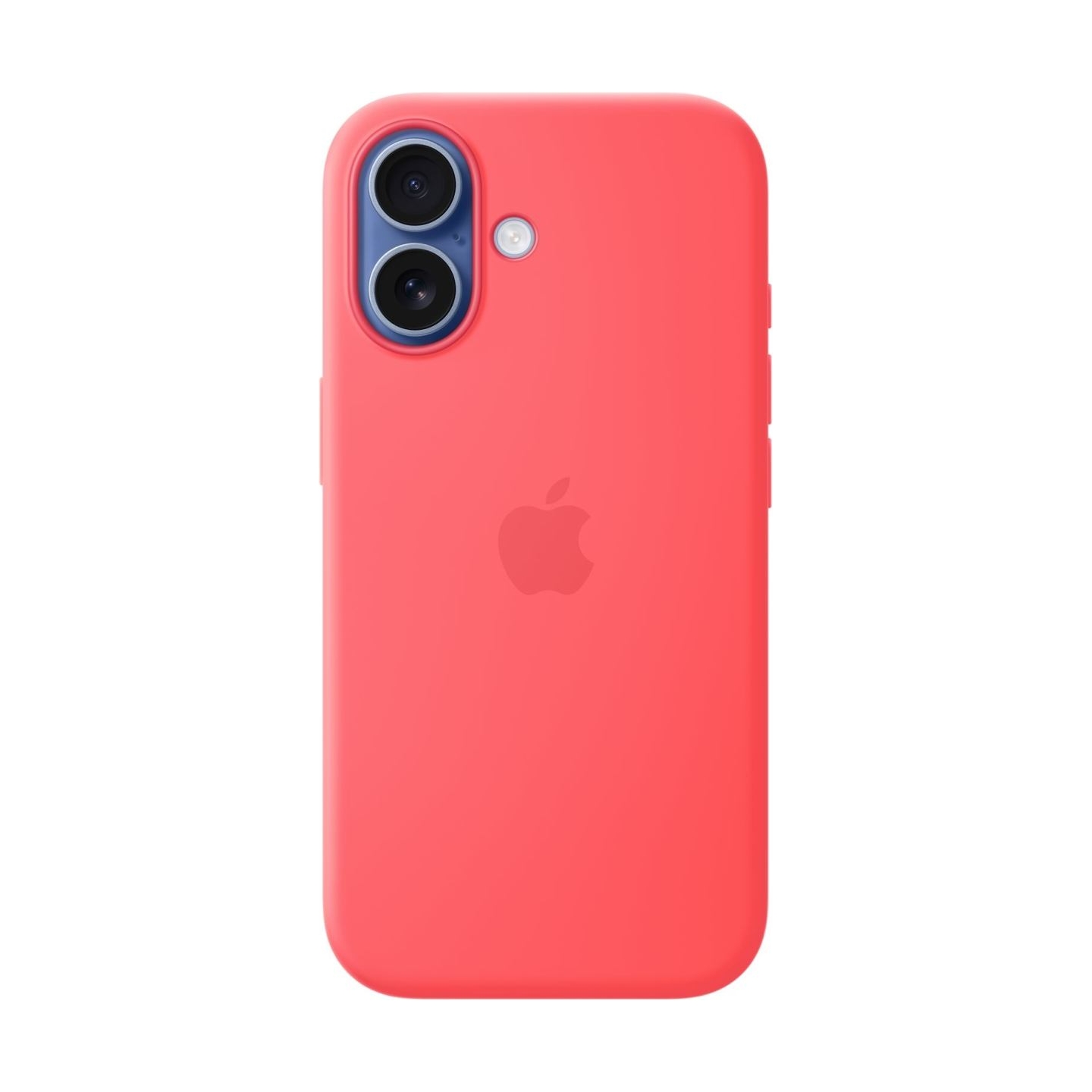Apple iPhone 17 Silicone Case with MagSafe – Bright Guava | Apple