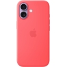 Apple iPhone 17 Silicone Case with MagSafe – Bright Guava | Apple