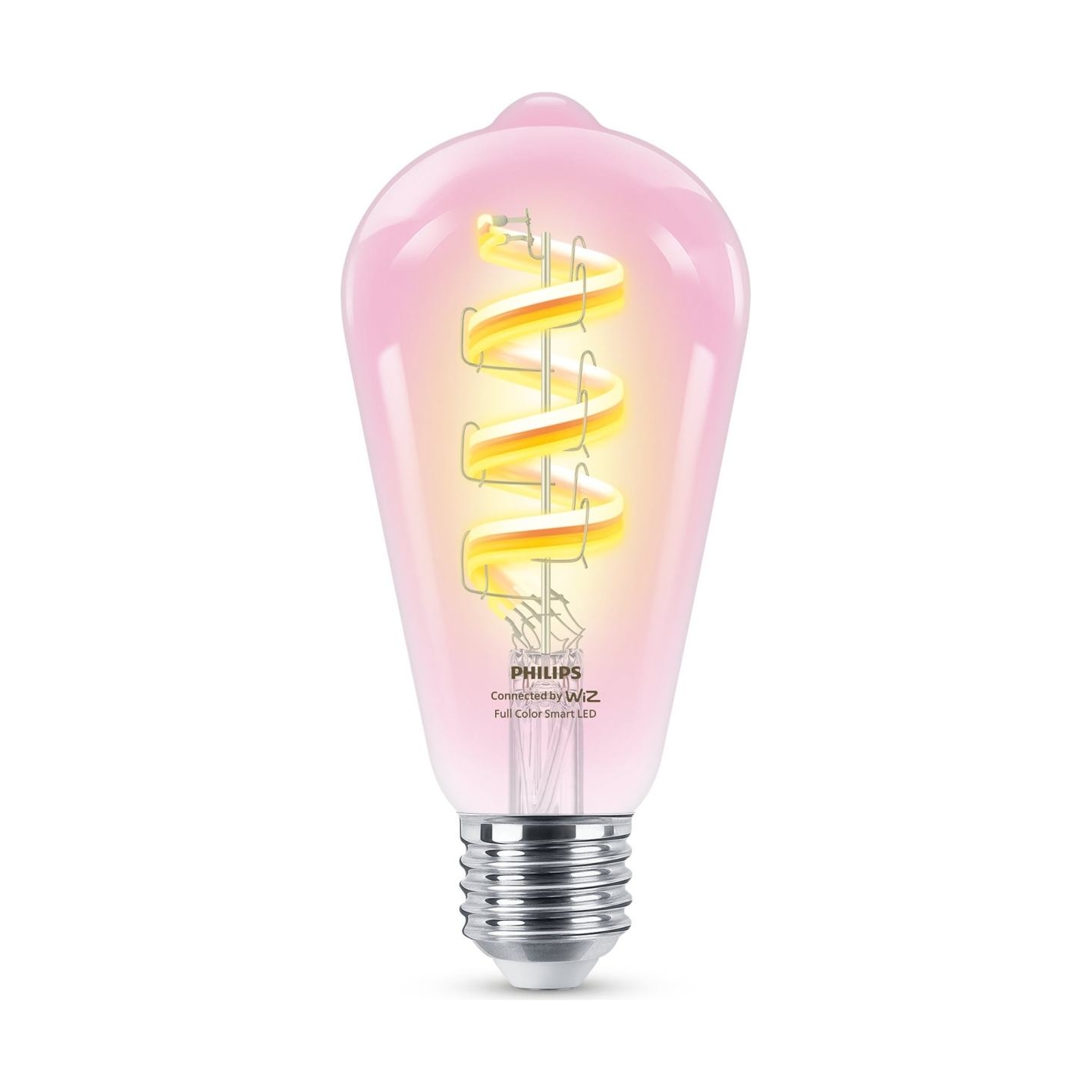 Philips Smart Philips Smart WiFi Filament Clear ST64 RGB | E27 | 6.3 W | Full colour