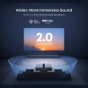 Anker Nebula Nebula P1 Portable Projector with Detachable Speakers | Full HD (1920x1080) | 650 ANSI lumens | Grey