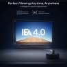 Anker Nebula Nebula P1 Portable Projector with Detachable Speakers | Full HD (1920x1080) | 650 ANSI lumens | Grey