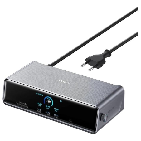 Anker Prime Docking Station (14-in-1, Triple Display, DisplayLink) | A83B33A1