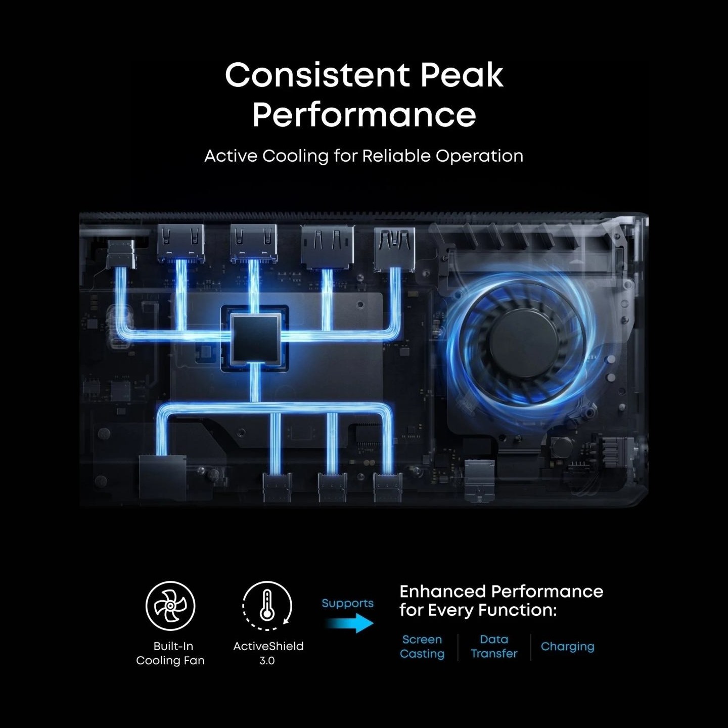 Anker Prime Docking Station (14-in-1, Triple Display, DisplayLink) | A83B33A1