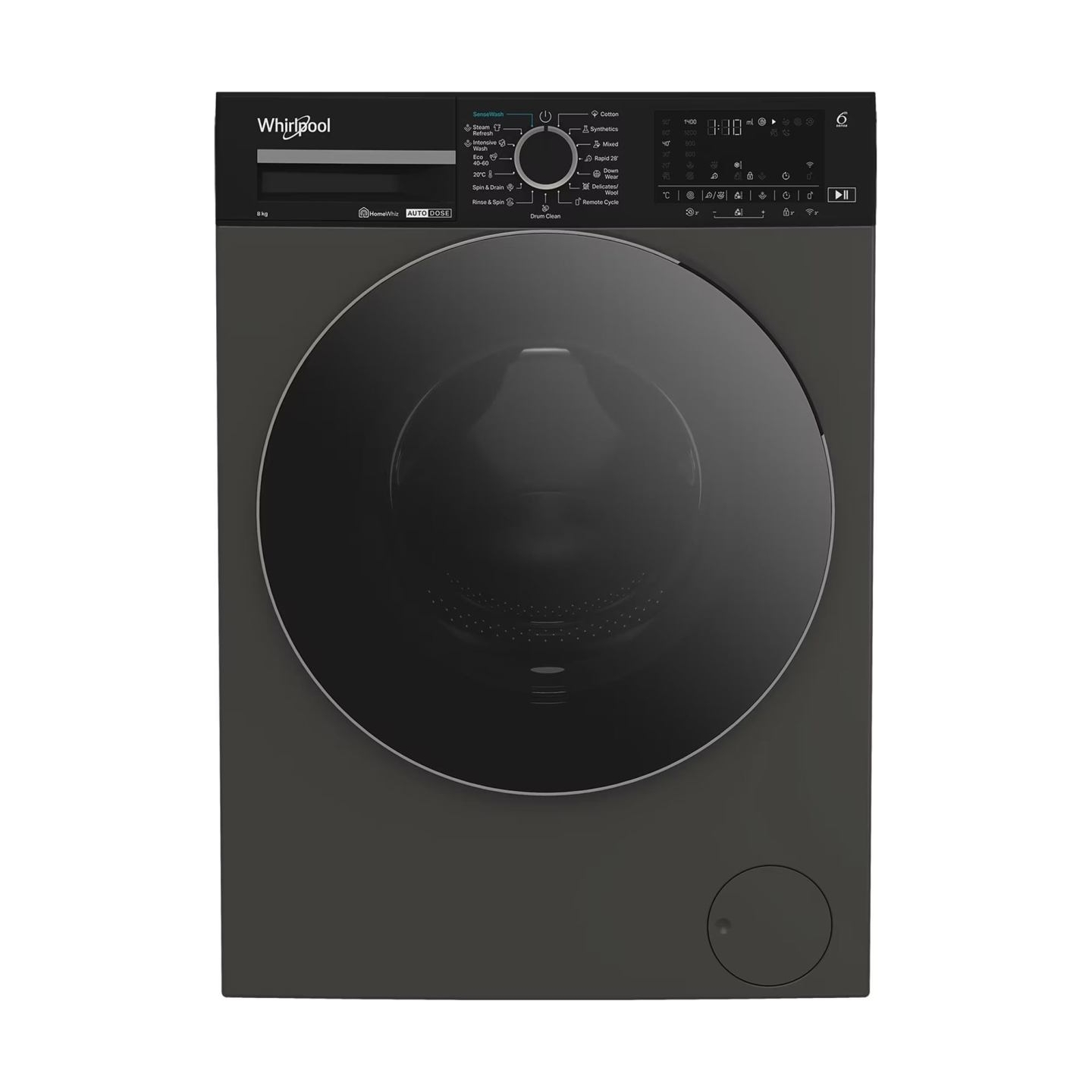 Whirlpool | Washing machine | WPM 87G ADS EE | Energy efficiency class A | Front loading | Washing capacity 8 kg | 1400 RPM | De