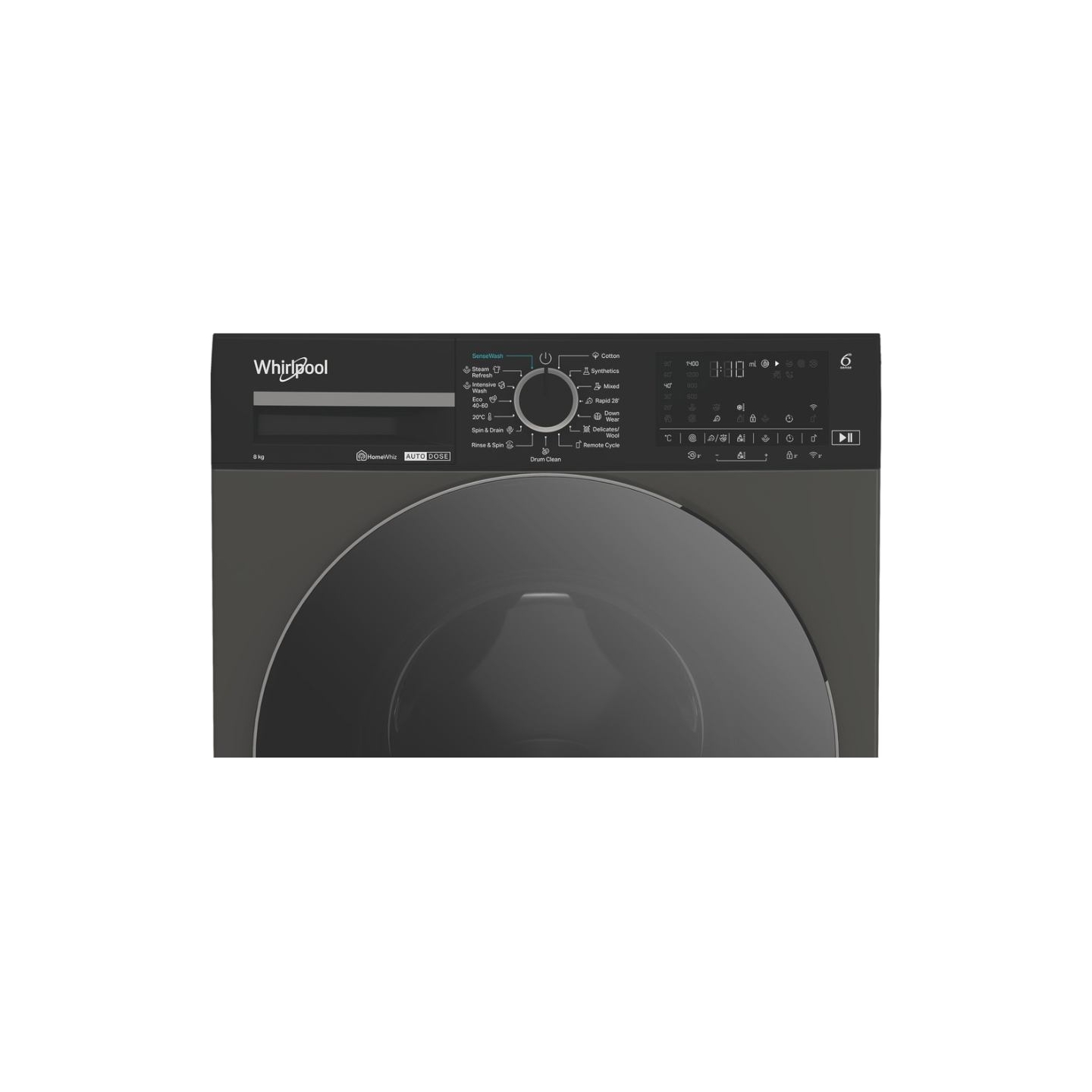 Whirlpool | Washing machine | WPM 87G ADS EE | Energy efficiency class A | Front loading | Washing capacity 8 kg | 1400 RPM | De