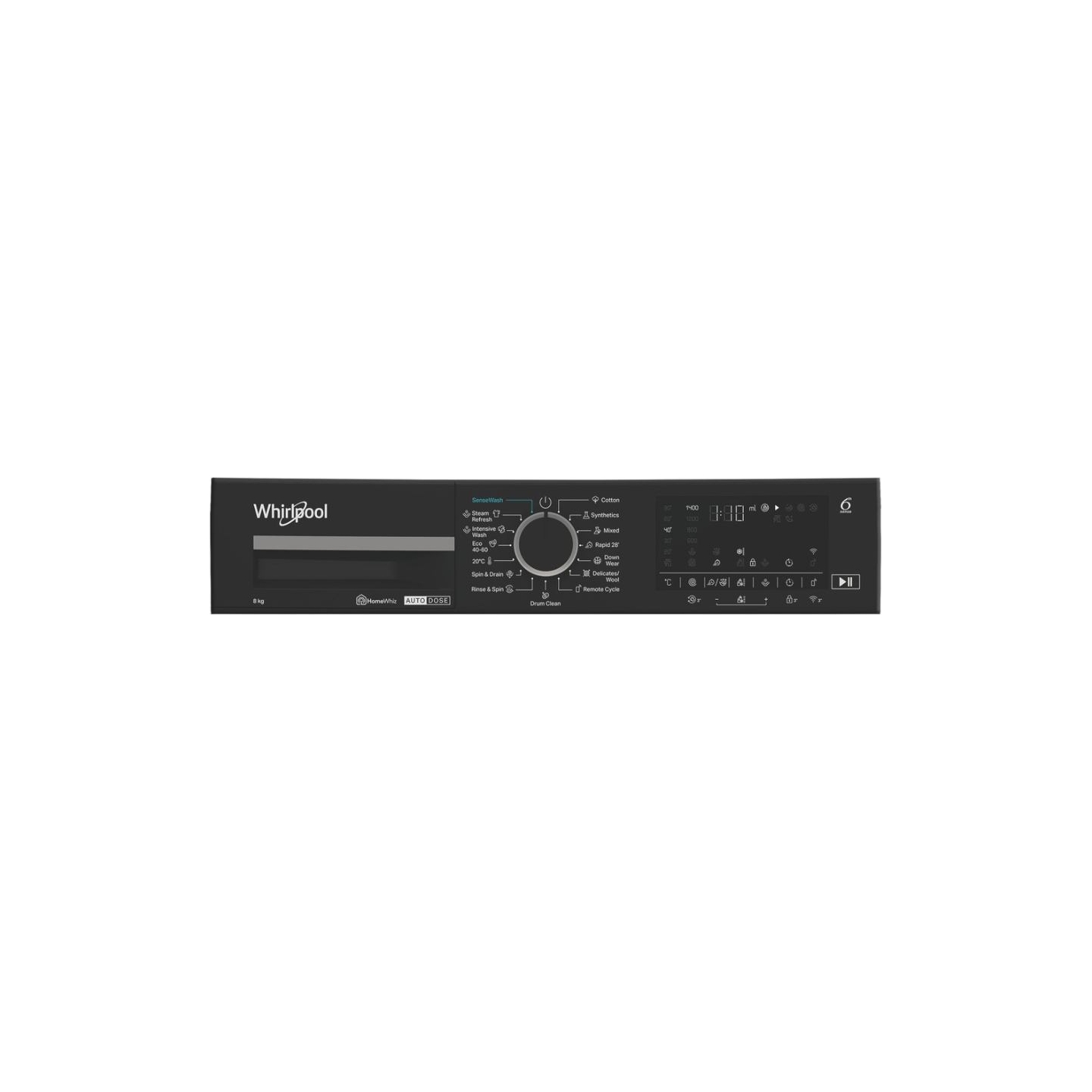 Whirlpool | Washing machine | WPM 87G ADS EE | Energy efficiency class A | Front loading | Washing capacity 8 kg | 1400 RPM | De