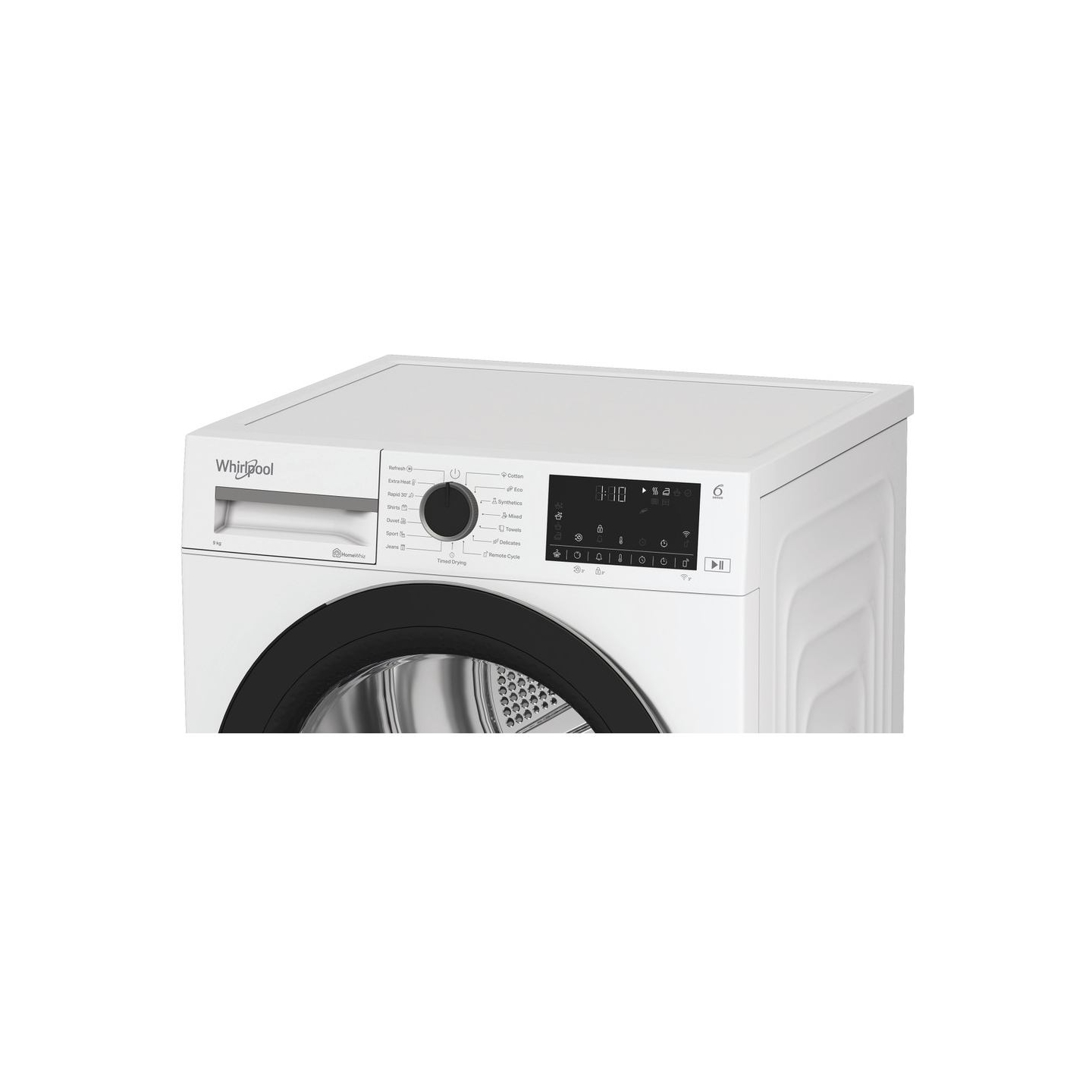 Whirlpool Dryer Machine | WP D9 WBS EE | Energy efficiency class D | Front loading | 9 kg | Heat pump | Digital | Depth 61 cm | 