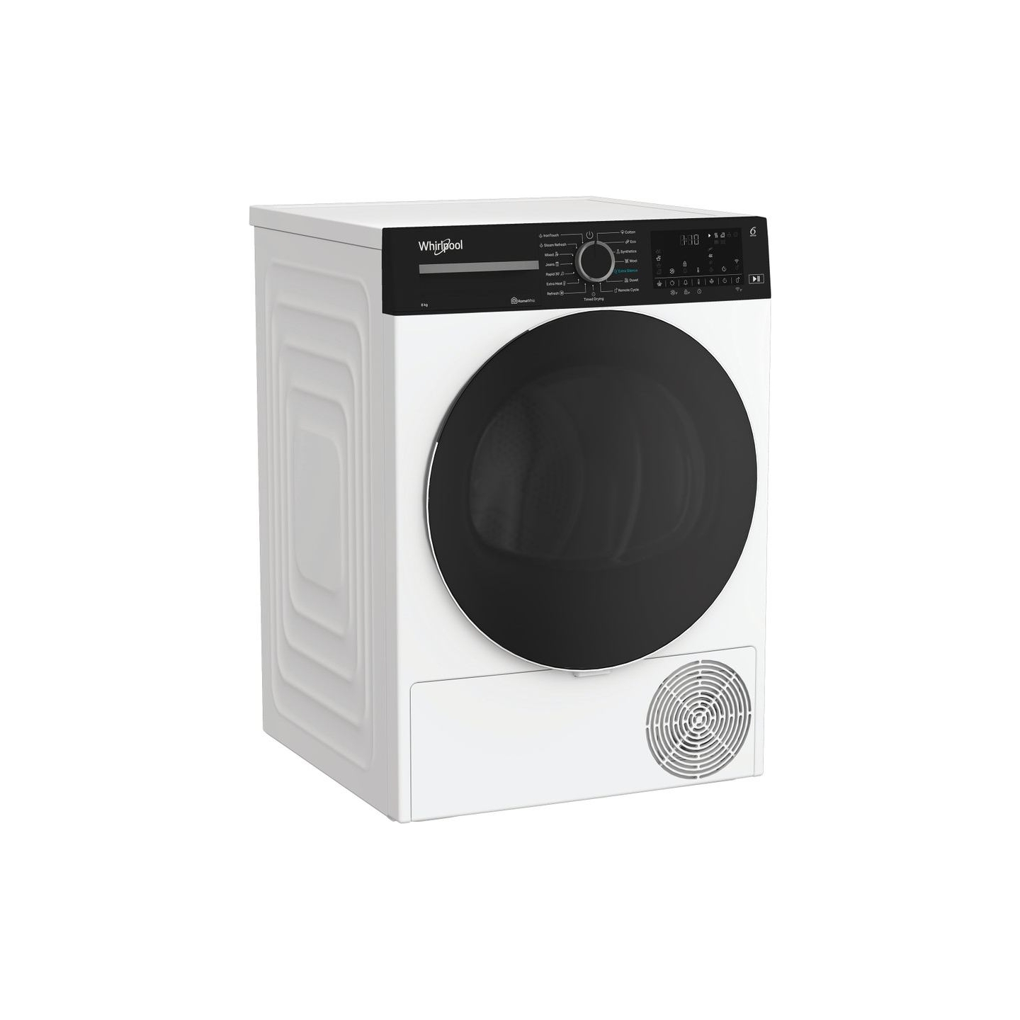Whirlpool Dryer Machine | WP C8 WBS EE | Energy efficiency class C | Front loading | 8 kg | Digital | Depth 61 cm | Steam functi