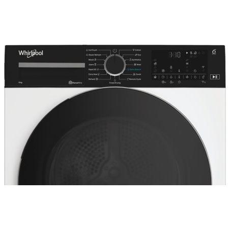 Whirlpool Dryer Machine | WP C8 WBS EE | Energy efficiency class C | Front loading | 8 kg | Digital | Depth 61 cm | Steam functi
