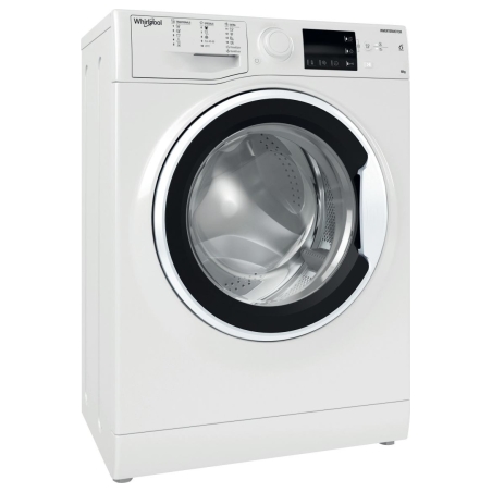 Whirlpool Washing machine | WRBSB 6249 W EU | Energy efficiency class C | Front loading | Washing capacity 6 kg | 1200 RPM | Dep