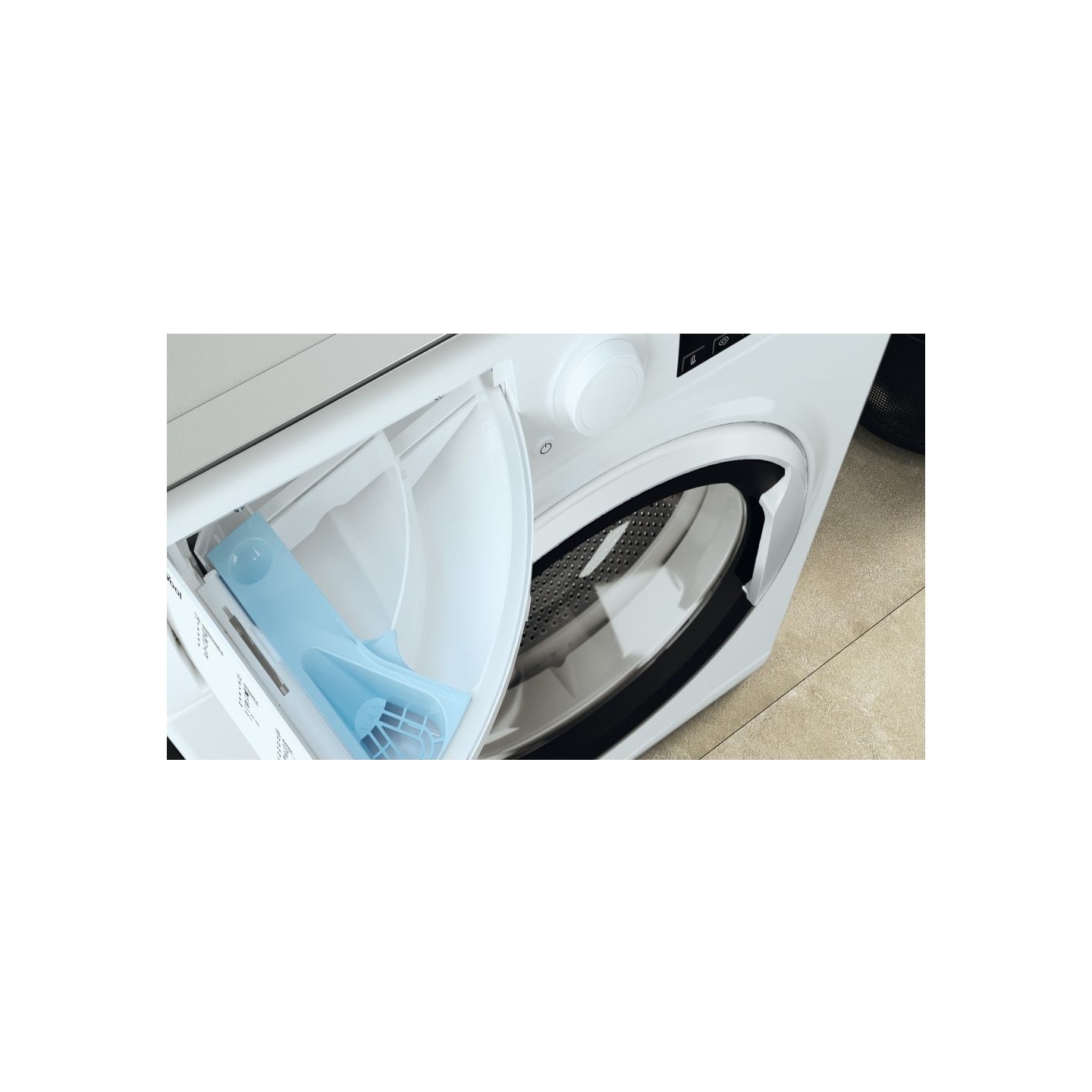 Whirlpool Washing machine | WRBSB 6249 W EU | Energy efficiency class C | Front loading | Washing capacity 6 kg | 1200 RPM | Dep