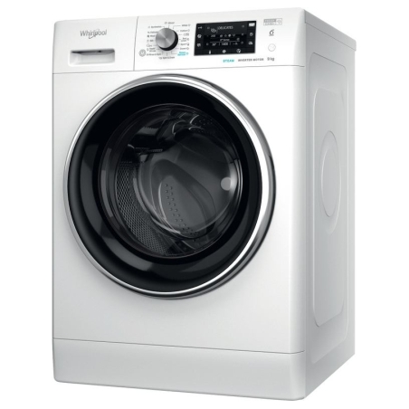 Whirlpool Washing machine | FFD 9489 BCV EE | Energy efficiency class A | Front loading | Washing capacity 9 kg | 1400 RPM | Dep