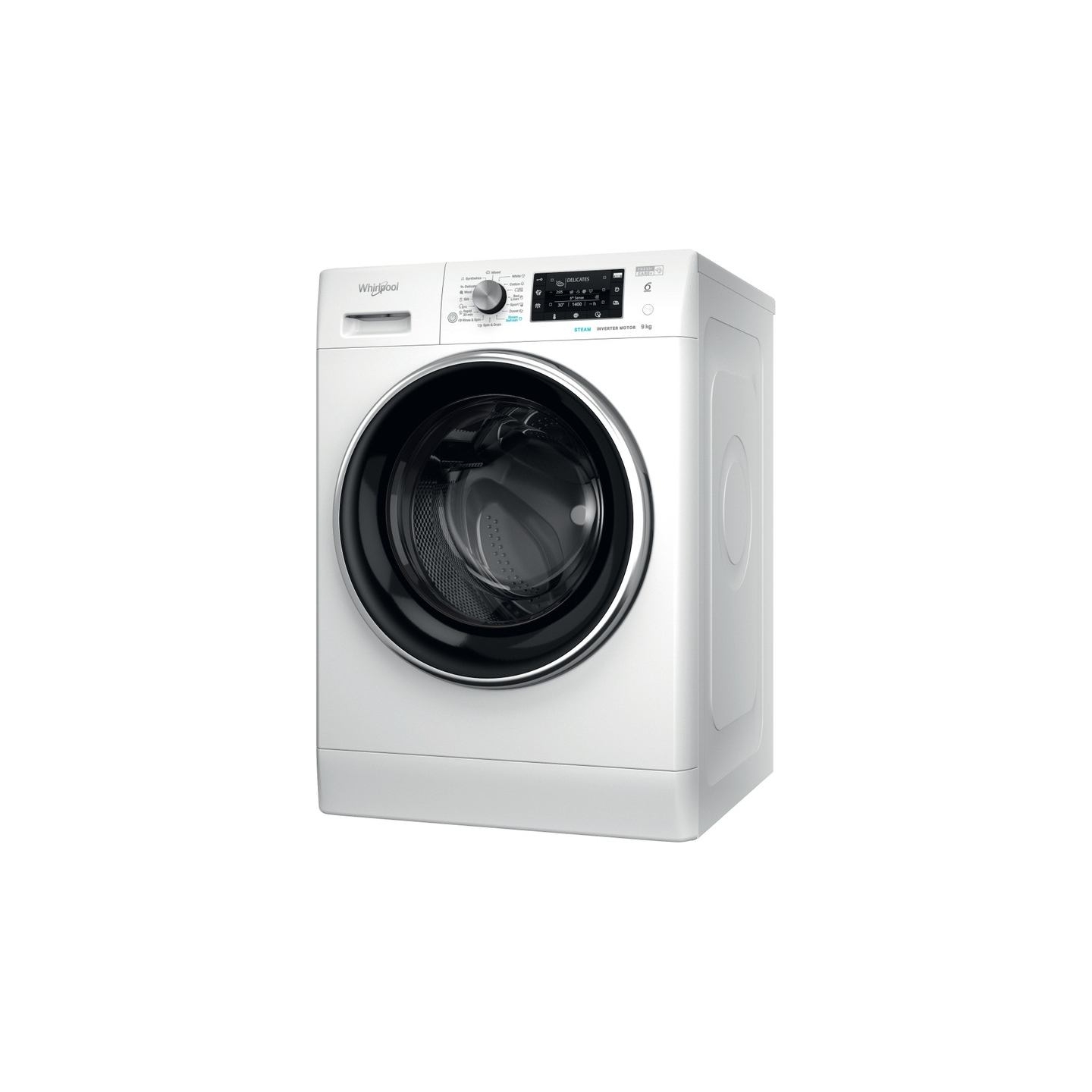 Whirlpool Washing machine | FFD 9489 BCV EE | Energy efficiency class A | Front loading | Washing capacity 9 kg | 1400 RPM | Dep