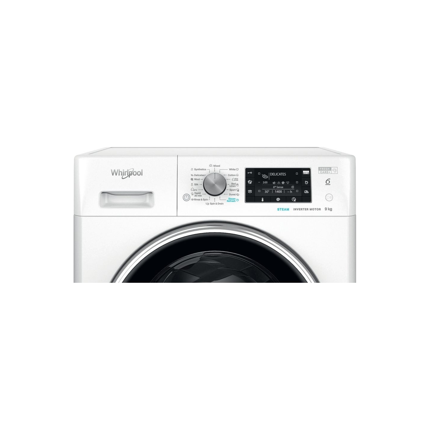 Whirlpool Washing machine | FFD 9489 BCV EE | Energy efficiency class A | Front loading | Washing capacity 9 kg | 1400 RPM | Dep