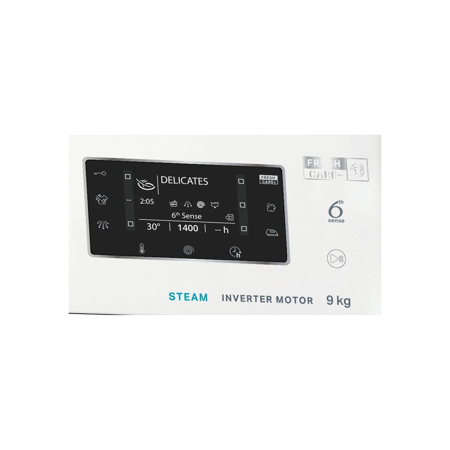 Whirlpool Washing machine | FFD 9489 BCV EE | Energy efficiency class A | Front loading | Washing capacity 9 kg | 1400 RPM | Dep