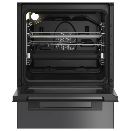 Whirlpool Cooker | W5I8LCSTA | Hob type Induction | Oven type Electric | Anthracite | Width 50 cm | Depth 60 cm | 60 L