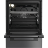 Whirlpool Cooker | W5I8LCSTA | Hob type Induction | Oven type Electric | Anthracite | Width 50 cm | Depth 60 cm | 60 L