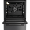 Whirlpool Cooker | W5I8LCSTA | Hob type Induction | Oven type Electric | Anthracite | Width 50 cm | Depth 60 cm | 60 L