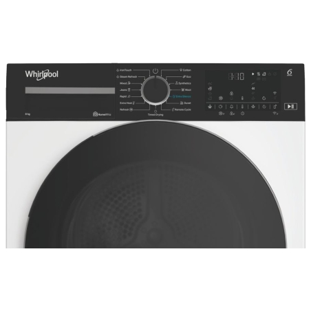 Whirlpool Dryer Machine | WP B8X WBS EE | Energy efficiency class B | Front loading | 8 kg | Digital | Depth 67.4 cm | White | S