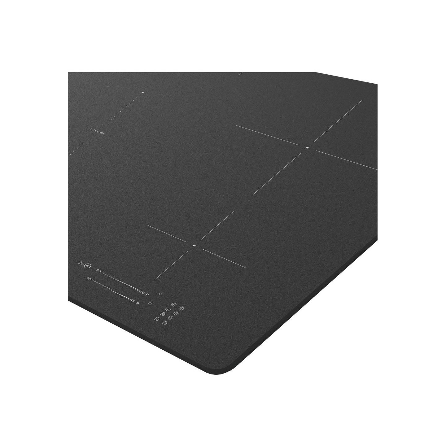 Whirlpool WF S7560NE BM | Hob | Induction | Number of burners/cooking zones 4 | Electronic | Black | Timer